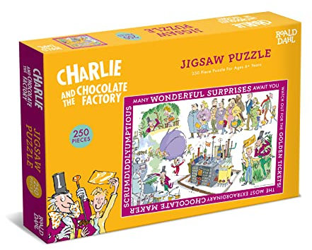 Charlie and the Chocolate factory 250 piece Jigsaw Puzzle, 33cm x 23cm