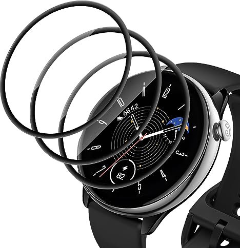 Mayfun [3 Stück Displayschutzfolie Kompatibel mit Amazfit GTR Mini Schutzfolie Folie, [Flexible] Soft HD Displayschutz Film, Blasenfrei Anti-Kratzen, Hochauflösende TPU Weich Schutz Folie