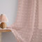 DANCURTON Transparente Vorhänge, 213 cm Länge, für Wohnzimmer, Mädchen, Schlafzimmer, 2 Paneele, lichtfilternd, transparent, niedlich, durchsichtig, Boho-Pom-Pom, schönes Design, Vorhänge auf der