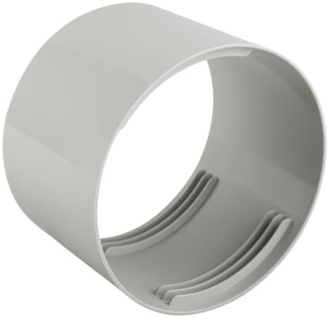 Thyonta Air Conditioner Exhaust Adapter - High Air-Tightness 150mm Exhaust Hose Connector Safe and Easy to Install Universal in All Kinds of Air Conditioner (Grey)