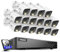 ANNKE 16CH 3K Security Camera System with Audio/Mic, 3K Lite Surveillance AI DVR and 16 x 3K 2960 * 1665 CCTV Camera with Dual Light, Human/Vehicle Detection, IP67, Color Night Vision, 6TB Hard Drive