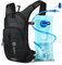Nepest Hydration Pack Backpack with 2L Water Bladder, Lightweight Water Backpack for Hiking, Running, Biking, black