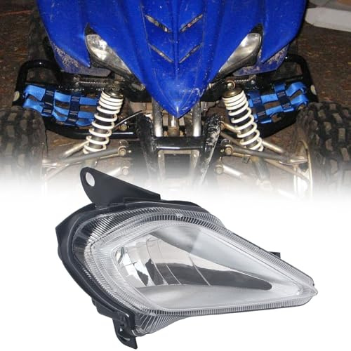 FINMOKAL Scheinwerferbaugruppen rechts, kompatibel mit Yamaha Raptor 250 350 700 / Wolverine 350 450 /YFZ450 YFZ450R YFZ450X
