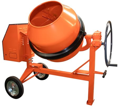 SIRL BP300N Evo Plus Profi Betonmischer 260L 230V 2 PS Mischmaschine Beton Betonmischmaschine | Gusseisen-Zahnkranz, 2,00 m3/h Mischleistung, 126kg