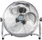 Jeeeun 12 Inch 3-Speed High Velocity Heavy Duty Metal Industrial Floor Fans (Silver)