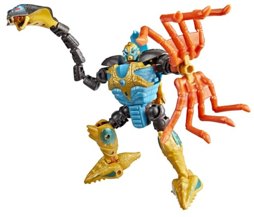 Transformers Age of The Primes Quickstrike, Deluxe Class 5.5-Inch Converting Action Figure, Robot Toys for Ages 8+