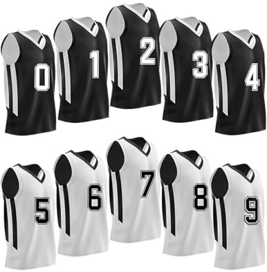 Liberty Imports Herren Reversible Basketball Jerseys Basketballtrikot