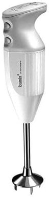 Bamix Deluxe Hand Held Food Processor, White, 160 Watts