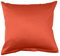 Lorena Uni Classic Mako-Satin Kissen Bezug einfarbig Baumwolle (orange, 80 cm x 80 cm)