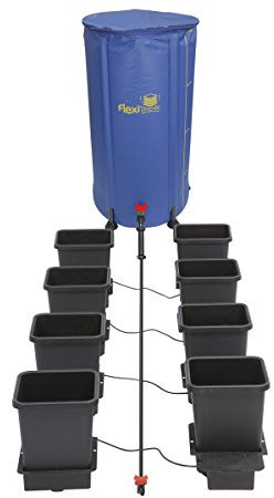 Autopot Complete Hydroponics Self Watering System Plant/Flower Flexitank & Kit 8 Pot W/ 100L Flexitank