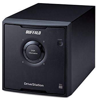 BUFFALO DriveStation Quad 4-Bay 24TB (4x6TB) TAA Desktop External Hard Drive USB 3.2