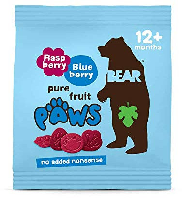 Bear Fruit Paws Arctic Rasperberry & Blueberry, 20g