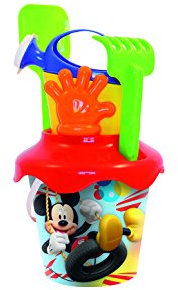 Disney Junior 690 Mickey & Friends Disney Mouse Club House - Juego de Cubos con regadera, 18 x 31 cm