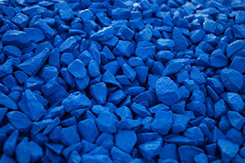 RockinColour Decorative Garden Stones 20mm Azure Blue 14-15kg