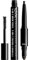NYX 3-In-1 Brow Pencil - Charcoal