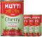 Mutti Tomates Cherry (Ciliegini) 14 onzas Paquete de 6 Marca de tomates #1 de Italia Sabor fresco para cocinar Tomates enlatados Apto para veganos y sin gluten Sin aditivos ni conservantes
