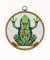 Mandala Frog #K207 Stickpackung | Kreuzstich Muster | Lustige Tiere Kreuzstich Welt | Nadelspitzen-Sets | Stickdesigns | Stichmuster