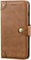 Dingshengk Retro Flip Braun Echt Leder Tasche Hülle Für TP-LINK neffos X1 Max 5.5 Lederhülle Handyhülle Schutz Handytasche Handy Etui Brieftasche Cover Case Abdeckung