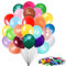 200 Stück Luftballons Bunt,12 Zoll Latex Partyballons,20 Farben Bunte Helium Balloons,für Geburtstagsdeko Valentinstag Hochzeit Graduierung Babypartys Festival Party Dekoration