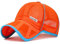 Anshili Kinder Junge Mesh Cap Baseball Cap atmungsaktive Mädchen Kappe für Sommer (Orange)