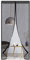 Fly Screens for Doors, EGNBU Heavy Duty Patio Insect Door Screen, Anti Mosquito Mesh Fly Curtain Nets with Powerful Magnets&Full Frame Magic Tape, Keep Bugs Out&Lets Fresh Air in (with Lace,90x210CM