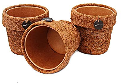 Kokodama - Leerer Pflanztopf 13cm - 3er Set