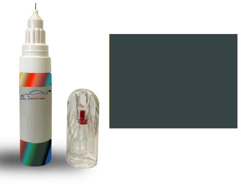 Xtremeauto RAL 7026 Granite Grey Pen Shiny Gloss Glossy Touch Up Paint Brush Repair Scratch Upvc Pvc Metal Wood