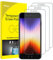 JETech Screen Protector for iPhone SE 3 (2022 3rd Edition) 4.7-Inch, Tempered Glass Film, 3-Pack