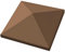 BJYX Pavillon-Abdeckung, 3x3m, Anthrazit, Ersatzdach für Garten Pavillon, Nylon, Grau, Wasserdicht, UV-Schutz, 9 m²