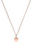 Purelei® Heart Charm Kette Damen (Roségold) – Halskette Damen aus langlebigem Edelstahl – Wasserfeste Kette – 50-55 cm Länge verstellbar – Halskette für deinen individuellen Look