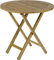 Tramontina Gartentisch Balkontisch TERRAZZO FITT, Tauari Holz FSC, klappbar, rund Ø 80 cm, Outdoor, Gartenmöbel, wetterfest