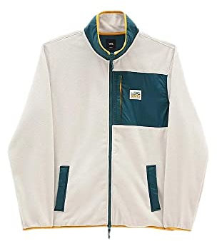 Mt Vans Full Zip - White/Green