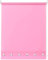 100% Polyester Square Eyelet Trimmable Daylight Roller Blinds (60cm Wide x 165cm Drop, Pink)