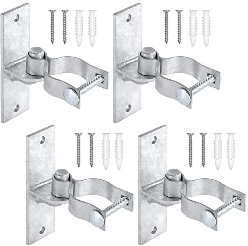 Robustes Torscharnier zur Wandmontage, Torscharnier, 2 Stück, Kettenglieder, Zaunpfosten, gepresstes Stahl, Kettenglied, Zaunrahmen, Scharnier, Outdoor, Tor, Hardware (4 Stück)