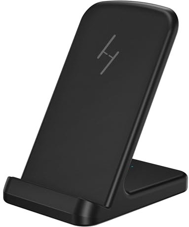 Chargeur sans Fil, CHELUXS 15W Chargeur à Induction Rapide pour Apple i Phone 14 13 12 Pro 12 11 XS Max XR X 8 Plus, pour Samsung Galaxy S23 S22 S21 Note 20, Noir