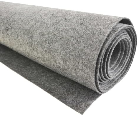 Bastelfilz 10m Rolle Filz 90cm x 3mm Dekofilz Taschenfilz Filzstoff