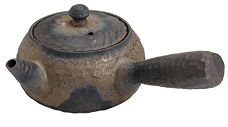 Habrur Theiere Fonte Théière Japonaise Théière 250 ML Théière en céramique Chinoise Poignée latérale Portable pour Pique-Nique en Plein air. Théière en Fonte Theiere Japonaise