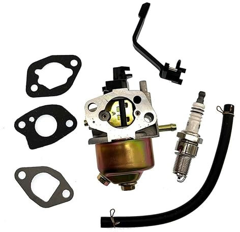 BOOSTI Vergaser mit Dichtung Zündkerze für Kraftwelle KW6500 Stromerzeuger Stromaggregat