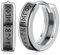Wikinger Ohrringe für Herren Frauen, 925 Sterling Silber Nordische Wikinger Ohrringe Viking Rune Ohrschmuck Schmuck Weihnachts Geschenke für Herren Damen (Rune-A)