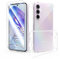 SMYTU Transparent Hülle für Samsung Galaxy A55 5G (6,6 Zoll) mit 2 Stück Hartglas,Handyhülle Dünne Weiche TPU Silikon Schutzhülle - Clear