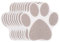 Amosfun 10 Pegatinas Antideslizantes Para BañEra, Pegatinas De Huellas De Gato Y Perro, Decorativas Y Seguras, Para BañO, Cocina, Escaleras, Superficies Lisas, Gris, Peva
