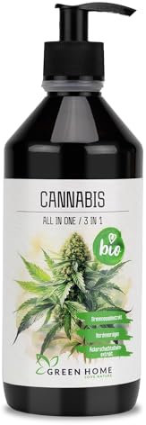 Green Home BIO Cannabis Dünger All in One Konzentrat 500 ml | Cannabis Dünger Blüte | Dünger Cannabis Pflanzen | Dünger für Cannabispflanzen | Hanf Dünger | Grow Dünger | Grow & Bloom