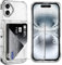 ACANDYA for iPhone 16 Plus Case Wallet Clear Card Holder Slot Flip Cover Shockproof Protective Hard Shell Transparent Armor Anti-Scratch Anti-Yellow Case for iPhone 16 Plus 6.7 inch