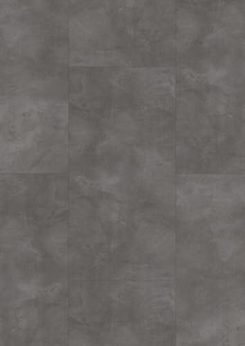 Kassel Klick-Vinylboden Fliesenoptik 4mm/0,3mm – Eleganter, strapazierfähiger Bodenbelag, 1,86 m²/Paket, kompatibel mit Fußbodenheizung, 610x305mm