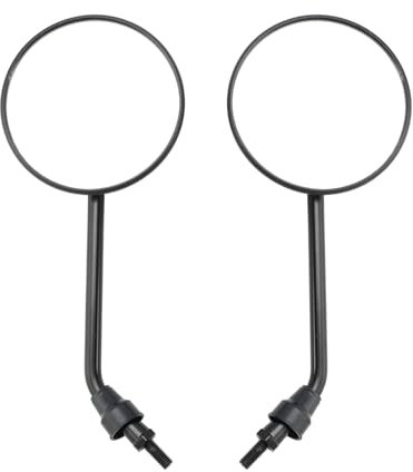 Rückspiegel Spiegel Paar M8x1,25 Für Simson S50 S51 S53 SR50 Für Schwalbe KR51 Schwarzer Rückspiegel Seitenrückspiegel