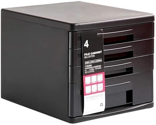 HPTHLY Archivadores De Oficina Archivadores De Capas Estantes para Periódicos De Datos Suministros De Oficina Estantes Portátiles para Ordenar - Material Abs Armario De Sobremes