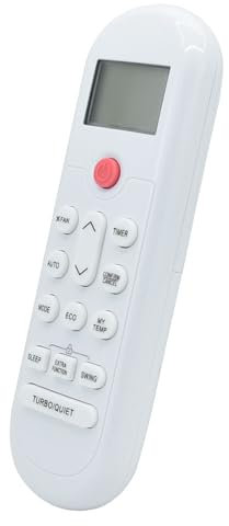 Mando a distancia de repuesto para aire acondicionado 001040455D, diseño fácil de usar