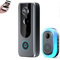 Guardian Bell Pro, with Smart WiFi Doorbell and Security Cam, Doorbell Camera Wireless, with Live View, Two Way Audio, Motion Alerts, Auto Snapshots, Local Recordings, Easy-Installations (Style B)