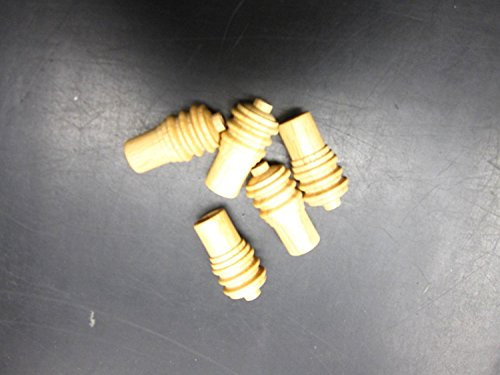 5 Wooden Roman Blind Acorns - Boxwood Classic Cord Pulls