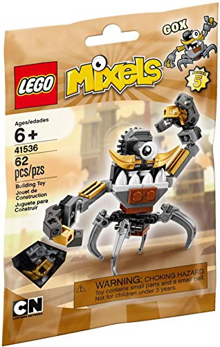 LEGO Mixels 41,536 Serie 5 Gox Charakter, Grau/Beige